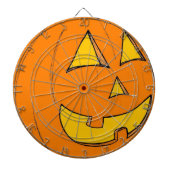 Jack o' Lantern Dartboard Dartscheibe (vorne)