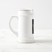 Jack-o-Lantern des kopflosen Pferdes Kopf an Flamm Bierglas (Links)