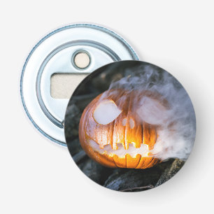 Jack-o-Lantern des kopflosen Pferdes Kopf an Flamm Flaschenöffner