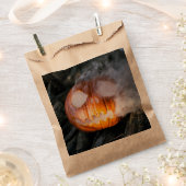 Jack-o-Lantern des kopflosen Pferdes Kopf an Flamm Geschenktütchen (Ausgeschnitten)