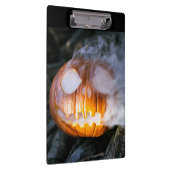 Jack-o-Lantern des kopflosen Pferdes Kopf an Flamm Klemmbrett (Rechts)