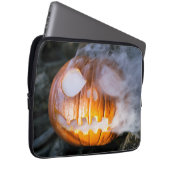 Jack-o-Lantern des kopflosen Pferdes Kopf an Flamm Laptopschutzhülle (Vorne Rechts)