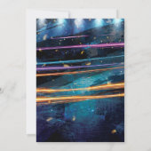 Jack-O-Lantern Disco Ball Freak Night Halloween Einladung (Rückseite)