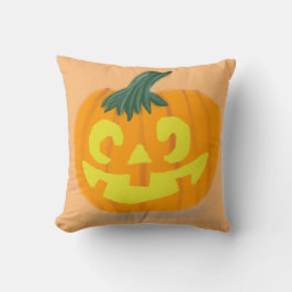 Jack-O'-Lantern-Drehkissen Kissen