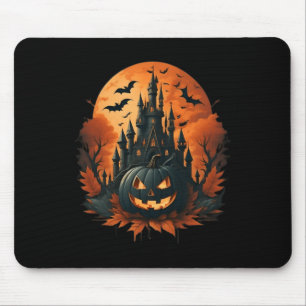 Jack O' Lantern Face Halloween Pumpkin Spooky Mousepad