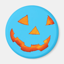 Jack-o'-Lantern-Face-Magnet Magnet