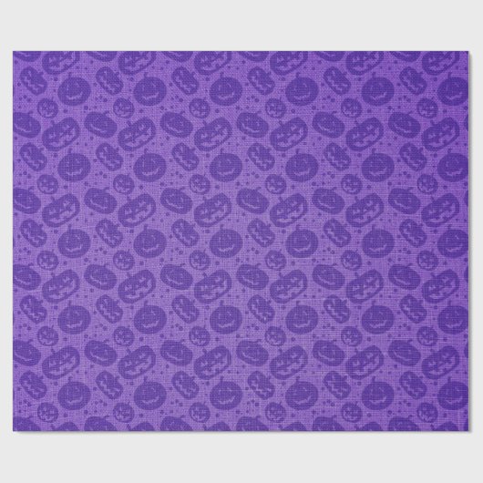 Jack-O-Lantern Geschenkpapier (Flach)