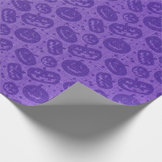 Jack-O-Lantern Geschenkpapier (Ecke)