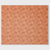 Jack-O-Lantern Geschenkpapier (Flach)