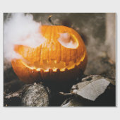 Jack-O-Lantern Geschenkpapier (Flach)
