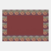 Jack O' Lantern Geschenkpapier Set (Vorderseite 2)
