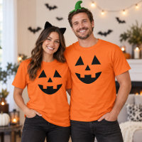 Jack O Lantern Gesicht Orange Paare Halloween