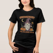Jack-O’-Lantern Gnome Halloween Shirt –Cute Spooky (Vorderseite)