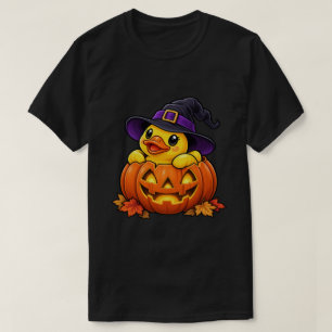 Jack-o'-Lantern-Gummiente Halloween T-Shirt