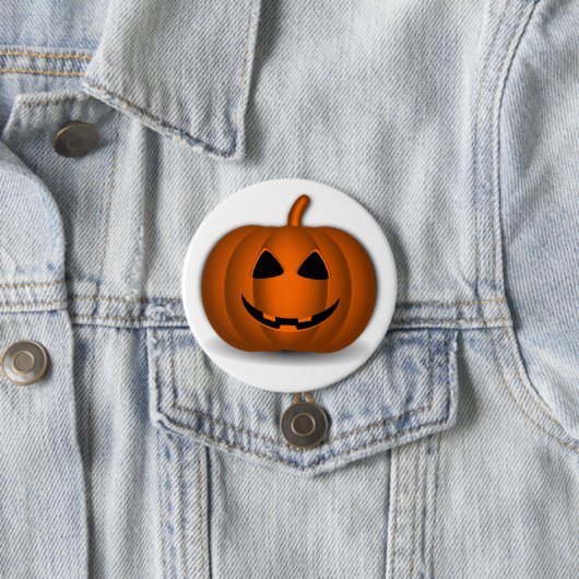 Jack o' Lantern Halloween Button (Beispiel)