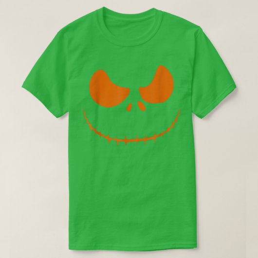 Jack O' Lantern Halloween Carving T-Shirt (Design vorne)