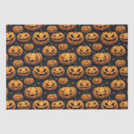 Jack-o’-Lantern Halloween-Design Seidenpapier