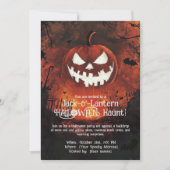 Jack-o'-Lantern HALLOWEEN Hunt! Einladung (Vorderseite)