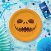 Jack o' Lantern Halloween-Party Pappteller (Party)