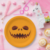 Jack o' Lantern Halloween-Party Pappteller (Party)