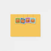 Jack-O-Lantern Halloween Post-It-Notes Post-it Klebezettel (Vorderseite)
