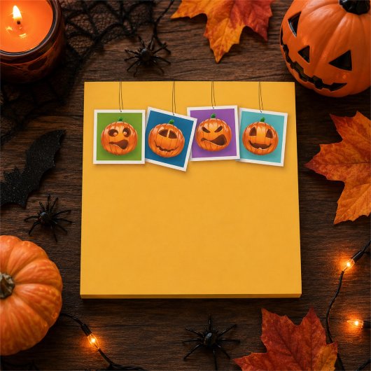 Jack-O-Lantern Halloween Post-It-Notes Post-it Klebezettel