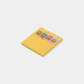 Jack-O-Lantern Halloween Post-It-Notes Post-it Klebezettel (angewinkelt)