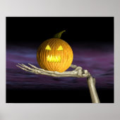 Jack-o-Lantern - Halloween-Poster Poster (Vorne)