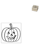 Jack-O-Lantern Halloween Pumpkin-Kontur Gummistempel (Stempel)