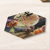 Jack-o'-Lantern Halloween-Untersetzer Untersetzer (angewinkelt)
