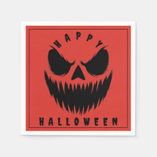 Jack-O’-Lantern Happy Halloween Serviette