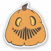 Jack o' Lantern - Happy Jack Aufkleber (Vorderseite)