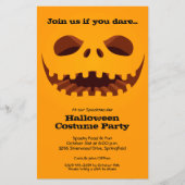 Jack o' Lantern Haushalt Halloween Einladungen (Vorderseite)