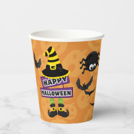 Jack o' Lantern Hexenhupen Pappbecher
