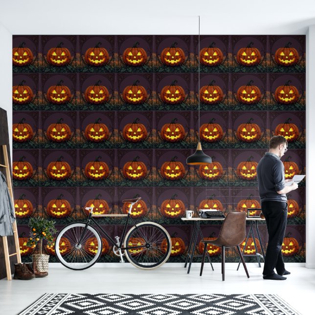 Jack O Lantern im gotischen Stil Tapete (Wohnbereich)