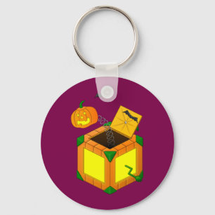 Jack-o-Lantern-in-the-Box - Schlüsselanhänger