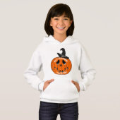 Jack O' Lantern Kids Hoodie Witz Halloween (Vorne ganz)
