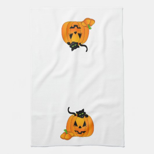 Jack-O-Lantern Küchentuch (Vertikal)