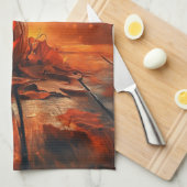 Jack 'O Lantern Küchentücher (Viertel Falte)