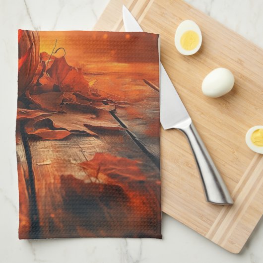 Jack 'O Lantern Küchentücher (Viertel Falte)