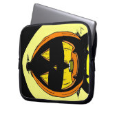 Jack o' Lantern Laptopschutzhülle (Vorderseite Links)