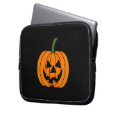 Jack O' Lantern Laptopschutzhülle (Vorderseite Links)