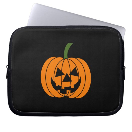 Jack O' Lantern Laptopschutzhülle (Vorderseite)