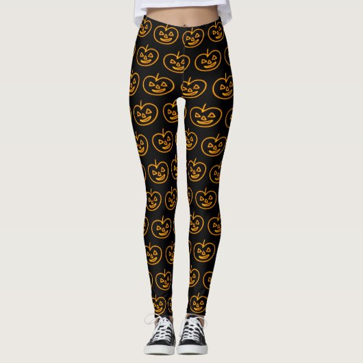 Jack o' Lantern Leggings (Vorderseite)