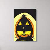 Jack o' Lantern Leinwand (Vorderseite)