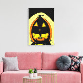 Jack o' Lantern Leinwand (Insitu (Wohnzimmer))