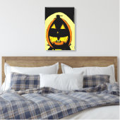 Jack o' Lantern Leinwand (Insitu (Schlafzimmer))