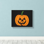 Jack O' Lantern Leinwanddruck (Insitu (Holzboden))