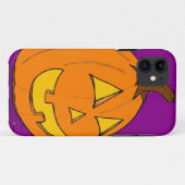 Jack o' Lantern Lila iPhone 5 Fall Case-Mate iPhone Hülle (Rückseite (Horizontal))