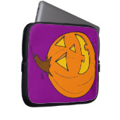 Jack o' Lantern Lila Laptop-Sieb Laptopschutzhülle (Vorne Rechts)